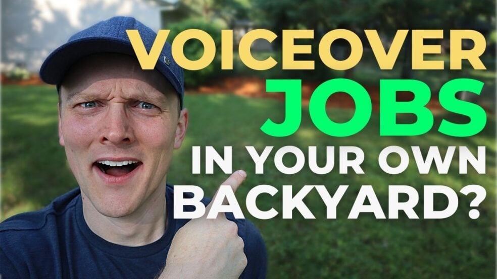 find local voice acting jobs