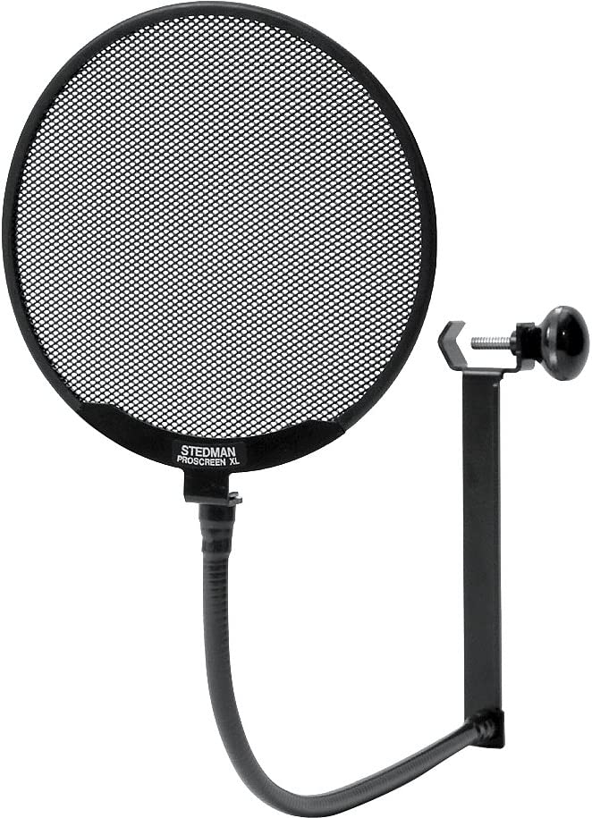 Stedman Proscreen XL pop filter for voiceover microphone